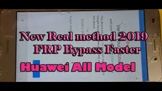 New method 07.06.2019 Huawei nmo-l31 frp unlock bypass Easy without Computer or OTG