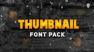 500+ Best Thumbnail Font Pack For Android / PC | Gaming Thumbnail Font Pack | Pixellab | Shiva Editz