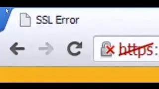 SSL connection error, How to fix http error, SSL protocol error
