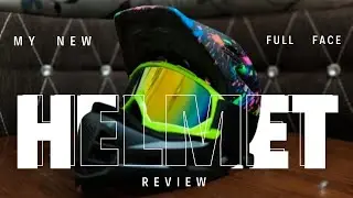 My New Full Face Helmet Review.😍