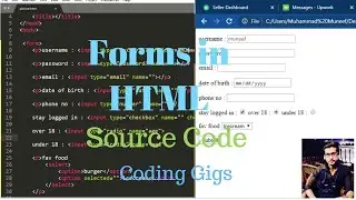 How to create Forms in HTML | Learn Forms in HTML5 | Forms in HTML | 2020 | CodingGigs | Make Forms