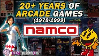 The Complete A-Z of Classic NAMCO Arcade Games, 1978-1999 | Kim Justice