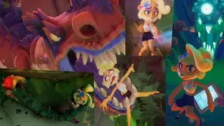 Crash Bandicoot 4 - Coco Biker skin vore
