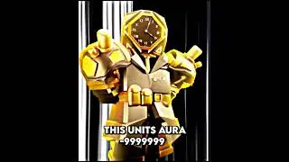 This Unit Aura In Toilet Tower Defense 💀🔥 || Roblox Toilet Tower Defense #shorts