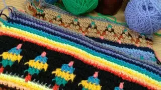 #КОВРИК . #carpet Часть 1.  МК .