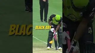 Black & Golden Color Bats Used In Cricket 🥵 Why Andre Russel Used Black Color Bat ? #shorts