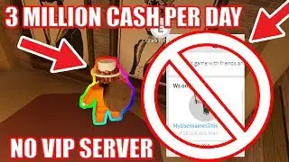 [NO VIP Server] FASTEST WAY to GET JAILBREAK CASH | Roblox Jailbreak