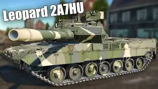 БЫСТРЫЙ ОБЗОР ИТАЛЬЯНСКОГО (ВЕНГЕРСКОГО) ЛЕОПАРДА 2A7HU #warthunder #вартандер #танки