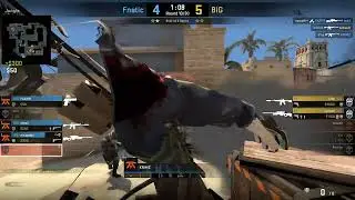 CSGO POV Fnatic #KRIMZ vs BIG on Mirage - 28 kills