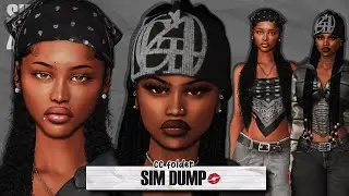 Urban Sim Dump 155 💋 + CC Folder & Sims Download | Sims 4 Create a Sim