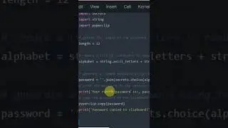 Python Tutorial: How to Create a Random Password Generator 