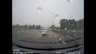 Banjir Kilat Bulatan Semariang Jalan Jem Teruk 09 September 2024