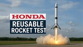 HONDA REUSABLE ROCKET TEST 2025 – FROM STREET TO SPACE!