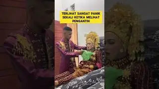 momen sedih ketika pengantin wanita muntah-muntah ‼️‼️ 