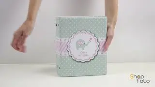 Álbum de Fotos Tamanho 10x15 para 500 fotos com diário de acompanhamento.