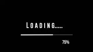 Simple and Stylish Loading Bar screen animation