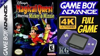 Disney's Magical Quest Starring Mickey and Minnie [GBA] Gameplay Walkthrough FULL GAME [4K60ᶠᵖˢ🔴]