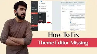 How To Enable Theme Editor in WordPress Appearance | Theme Editor Missing in WordPress