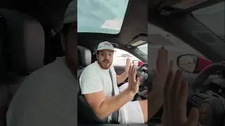 POV: Your muscle car owner friend's first time driving a performance electric car...