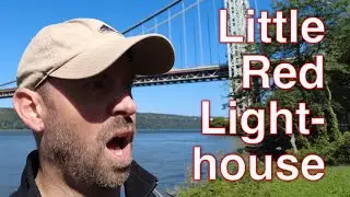 Exploring The Little Red Lighthouse and Fort Washington Park in Manhattan, New York