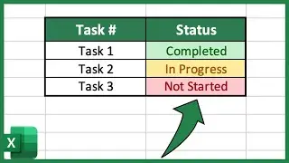 How to Create a Colorful Status Tracker in Excel