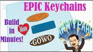 Design Your Own Epic Key Chains With Tinkercad In Minutes!