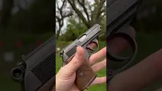 Shooting the 1941 Walther PPK war capture pistol - POV