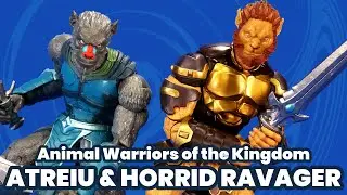 Animal Warriors of the Kingdom Atreiu and Horrid Ravager Spero Toys Action Figure Review