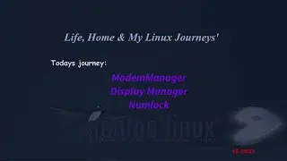 Gentoo ModemManager Not Found, Lightdm & Lightdm mini greeter Numlockx