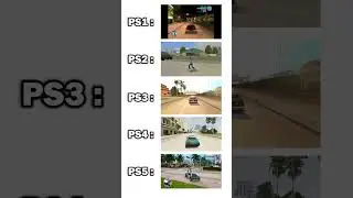 GTA VC PS1 VS PS2 VS PS3 VS PS4 VS PS5 