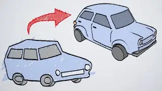 How to Make your Drawings more REALISTIC...Less FLAT