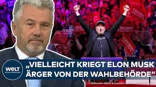 US-WAHL: Wahlkämpfer mit fettem Geldbeutel! Erik Kirschbaum überrascht von Musks Einsatz für Trump