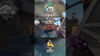 Ace x 1 Vs 5 on Breeze Valorant Livestream #valorant #valorantclips #valorantgameplay