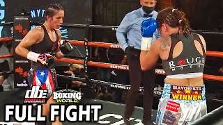AMANDA SERRANO vs. DANIELA BERMUDEZ | RAW FULL HD FIGHT | BOXING WORLD