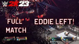 WWE 2K23: 2 Full Online TLC Tag Matches (Eddie Ran Away!)