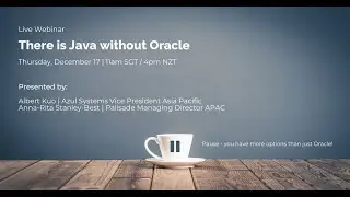 There is Java without Oracle