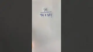 A Nice Factorial Question 