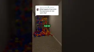 ⚠️WHAT IF YOU ENTER THE BACKROOMS ON NEW YEAR - FOUND FOOTAGE⚠️ 