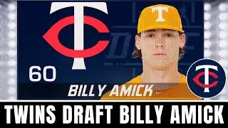 Minnesota Twins select 3B BILLY AMICK with 2nd Round Pick || MLB DRAFT 2024