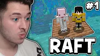 SONSUZ DENİZDE MACERA!! | Minecraft Raft Survival #1