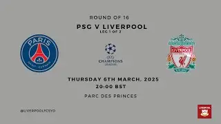 PSG v Liverpool FC | UEFA Champions League - Round of 16 | Leg 1 of 2 | Game Prediction