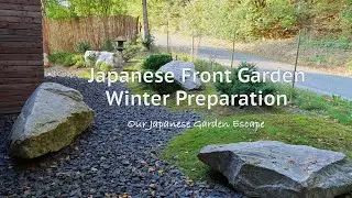 Preparing the Front Garden for Winter | Our Japanese Garden Escape