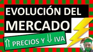 😥Suben los precios y baja el IVA - 📈Evolución de precios💲 del Mercado Eléctrico⚡