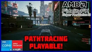 AMD 7800 XT Tackles Path Tracing and More Using FSR 3.0 Mod!