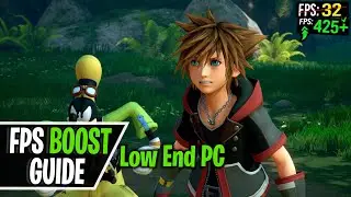 Kingdom Hearts III FPS Boost for Low End PCs! NO FPS Drops, Lag Fix and Stutter Fix 2024