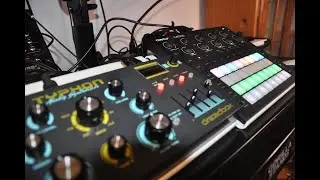 Dreadbox Typhon and Novation Circuit Tracks - Fire and Ice 