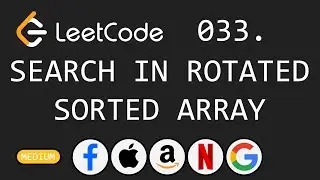 Search in Rotated Sorted Array - Leetcode 33 - Python