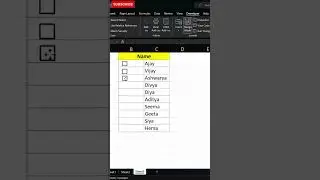 How To Insert Checkbox in Excel | Excel Magic Trick