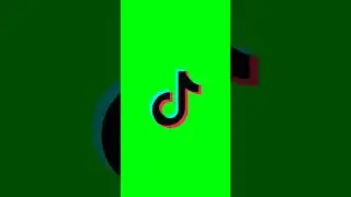 Tiktok Logo Green Screen Animation 