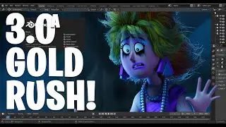 Blender 3.0 - Gold Rush!